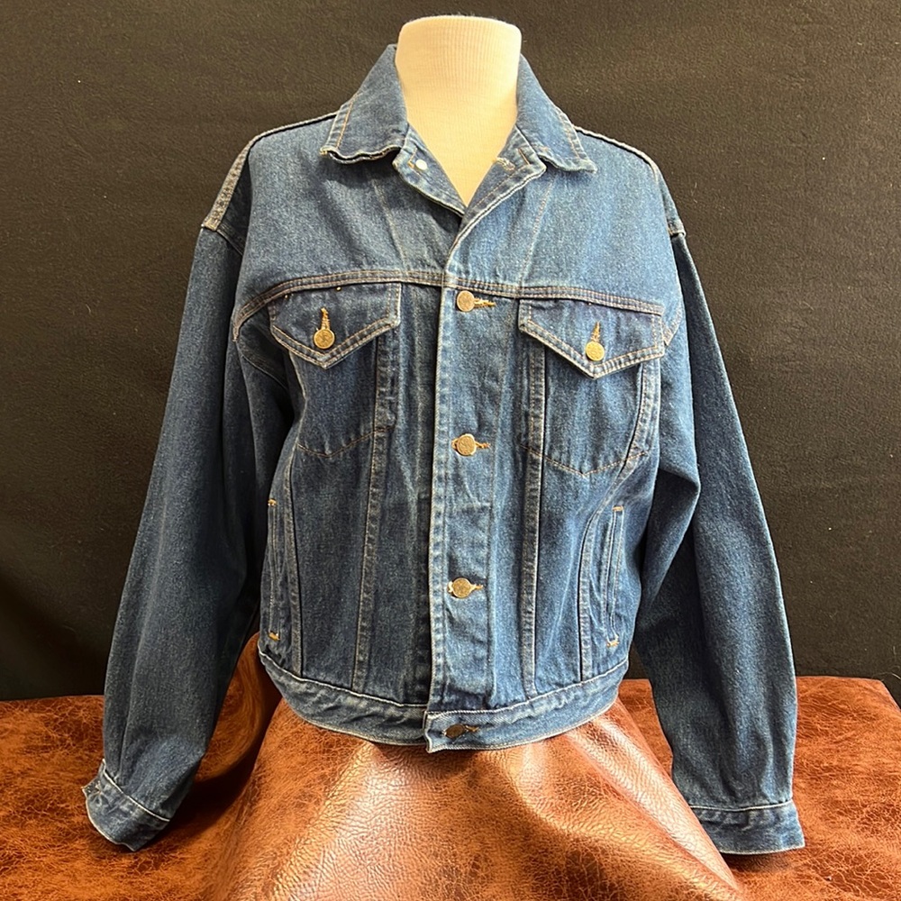 Denim Jacket by Warner Bros Looney Tunes Acme Clothing Co. Size Medium